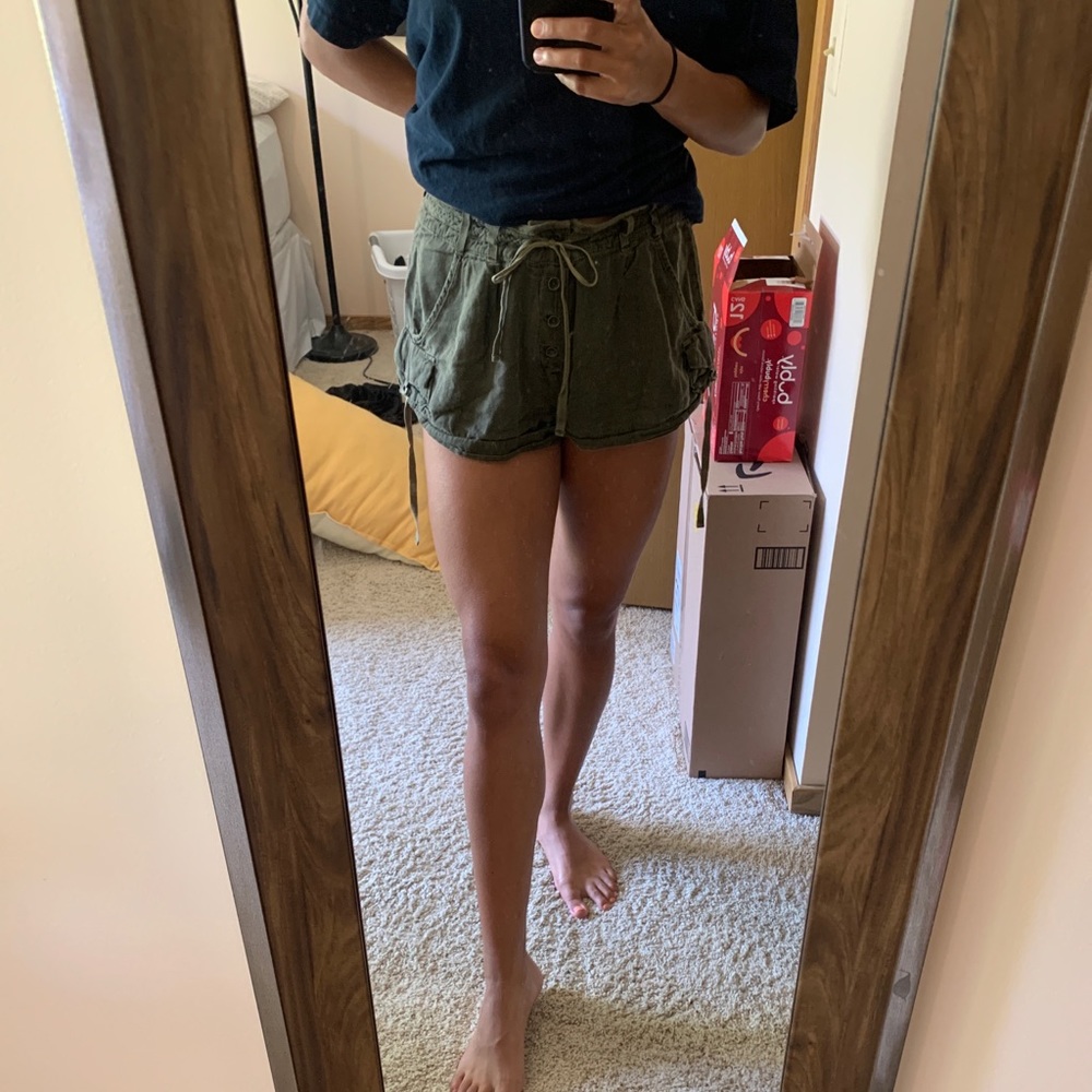 Free People Tie Shorts